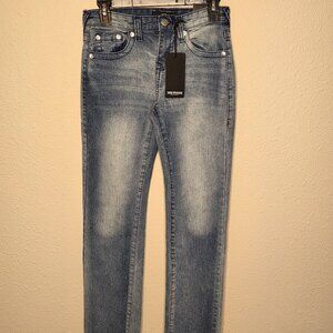 True Religion Geno Boy's Relaxed Slim Distressed Denim Jeans